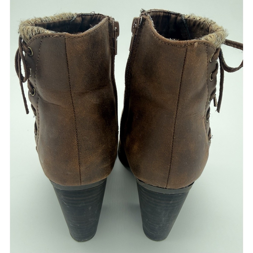 Sweater Ankle Boot 8.5 Boho Western Cottagecore Vintage Y2K Festival Prairie 90s - Picture 5 of 10